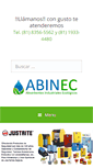 Mobile Screenshot of abinec.com